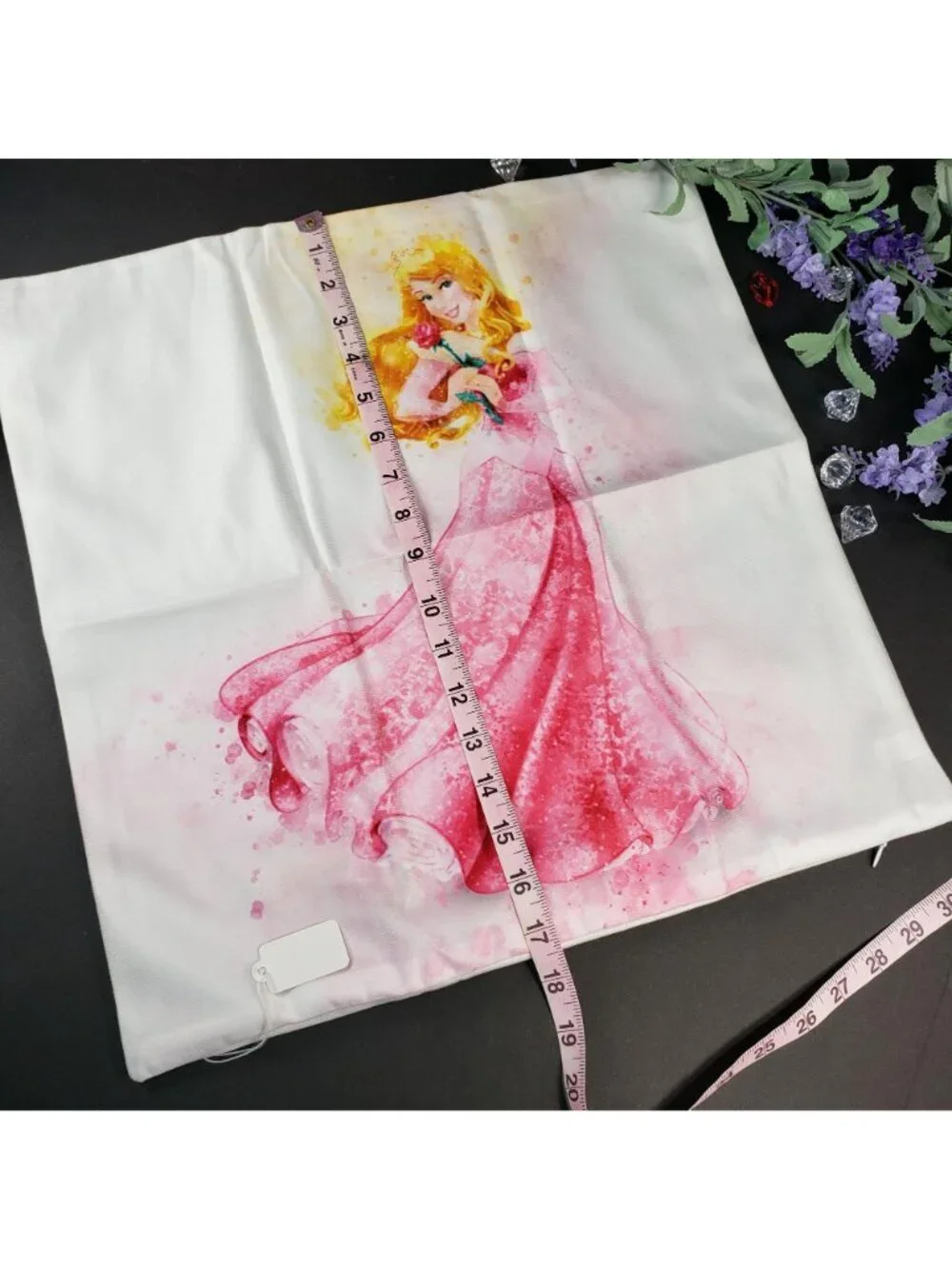 Aurora Accent Pillowcase Sleeping Beauty Home Decor Throw Sham Pillow Cover